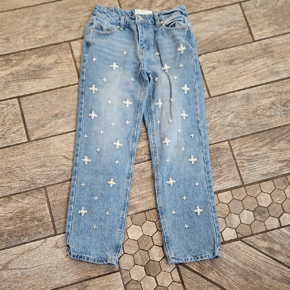 Ban Jara Pearl Embellished Wonens Jeans Size 3
